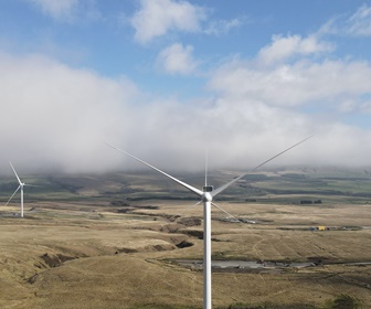 #25 Vestas V112 3.6MW turbines installed at Sandy Knowe wind farm, in Dumfries and Galloway, Scotland, UK (courtesy Phillippe Wishart)