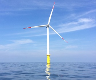 #45 Siemens 3.6MW wind turbine installed at Meerwind offshore wind farm in the German North Sea (courtesy Dennis Friborg) #45 Siemens 3.6MW wind turbine installed at Meerwind offshore wind farm in the German North Sea (courtesy Dennis Friborg)