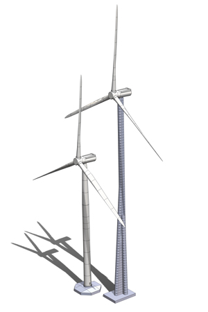 Aevento Figure 1 Steel and Concrete Tower