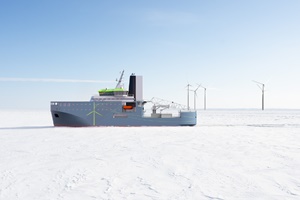 Aker Arctic introduce an ice classed CSOV concept