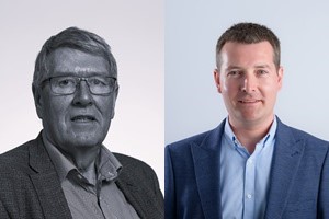 Allan MacAskill (l), technical director at Flotation Energy, and Andrew Wilson (r), managing director at Coast Offshore join AREG board of directors