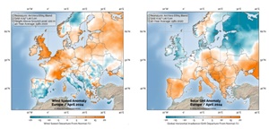 ArcVera adds monthly wind and solar resource anomaly maps for Europe and Australia