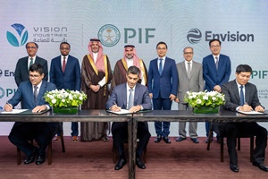 Envision Energy Launched Joint Venture with PIF and Vision Industries