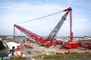 Mammoet has launched its new land based crane the SK6000