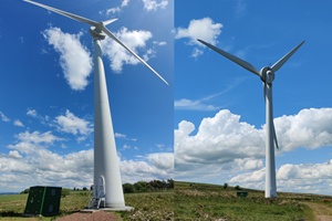 Full Circle services turbines for corporate wind farmer in the UK