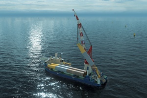 Huisman to supply 5000MT crane and monopile handling system for Penta Ocean construction vessel Huisman to supply 5000MT crane and monopile handling system for Penta Ocean construction vessel