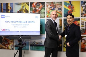 OEG Renewables and Coens partner for South Koreas offshore wind market