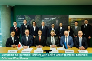 Sumitomo Corporation to acquire 50 stake in Estonian offshore wind project