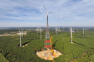 High altitude wind turbine reaches 365 metres in Germany