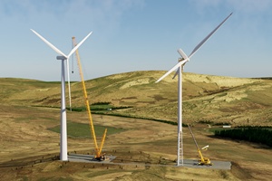 SENSEWind self erecting turbine installation system assessed for Teviot wind farm in Scotland