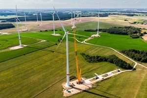 Wind Farm Vietlübbe photo by Flightseeing
