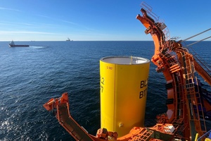 Ørsted and PGE begin offshore installation for 1.5 GW Baltica 2 wind farm picture by Van Oord
