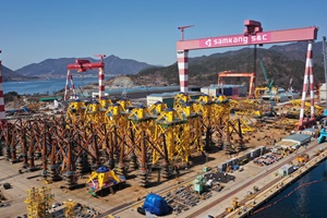 Completion of fabrication of foundations for Changhua Offshore Wind Farm