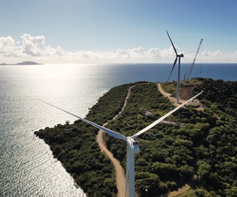 #35 Vestas V100 wind turbines installed at Punta Lima wind farm in Naguabo, Puerto Rico (courtesy Herman Velasco)